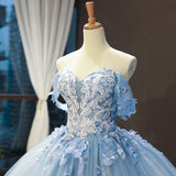 Diynav Evening Dress Female Brating Host Long Punt Skirt Art Exam Bride Wedding Temperament High-End Blue Color Yarn