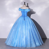 Diynav The Escape Of The Princess Phonop Dress Vocal Art Exam Dress Blue Temperament Adult Ceremony Photo Sen Line Evening Dress