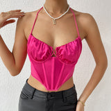 Diynav Sales 2025 Fashion New Color Ding Net Fish Bone Strapped With A Deransized Double Folded Small Vest