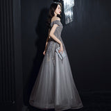 Diynav Evening Dress Long 2025 New Yu Sister Heavy Industry Presided Over The Senior Texture Repair Starry Night Dress