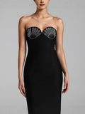 Diynav Skirt Sexy Diamond Bra Dress Dress High-End Light Luxury Niche Evening Dress Dedicated