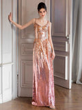 Diynav Dress Dress Dress Women Senior Sense Flashing Slings Bridal Banquet Host High-End Light Luxury Niche