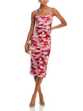 Diynav And Summer New Fashion Flowers Milk Silk Brith Flower Fork Dress Can Be Adjusted To Hang The Dress Woman