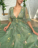 Diynav Women Green High-End Adult Birthday Host Sexy Family Bridesmaids