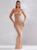 Diynav Women's Hot Diamond Sexy Perspective Sling Dress Dress Dress Night Shop Famous Ass And Hip Dress Dress Dress Dress