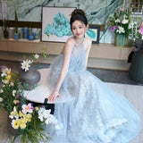 Diynav Dress French Heavy Industry Bride Wedding Toast Dress Engaged Dress High-End Light Small Small Wedding Dress Morning Dress Woman