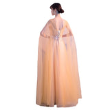 Diynav Dress Dress Dress Woman 2024 New Summer Graduation Temperament Long Fairy Solo Choir Costume Host