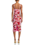 Diynav And Summer New Fashion Flowers Milk Silk Brith Flower Fork Dress Can Be Adjusted To Hang The Dress Woman