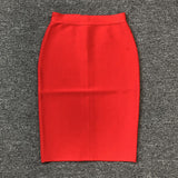 Diynav And Elastic Classic Skirt Sexy Bag Hip Skirt Black Dress Long 58Cm Export Quality