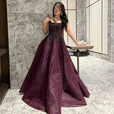 Diynav Luxury Square Evening Dress Gown Party HZ1017