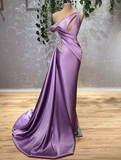 Diynav Prom Dresses, Keyhole Prom Dresses, Satin Evening Dresses HZ1017