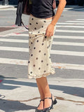 Diynav Apricot Maxi Skirt-Own Every Room with Unstoppable Confidence and Style