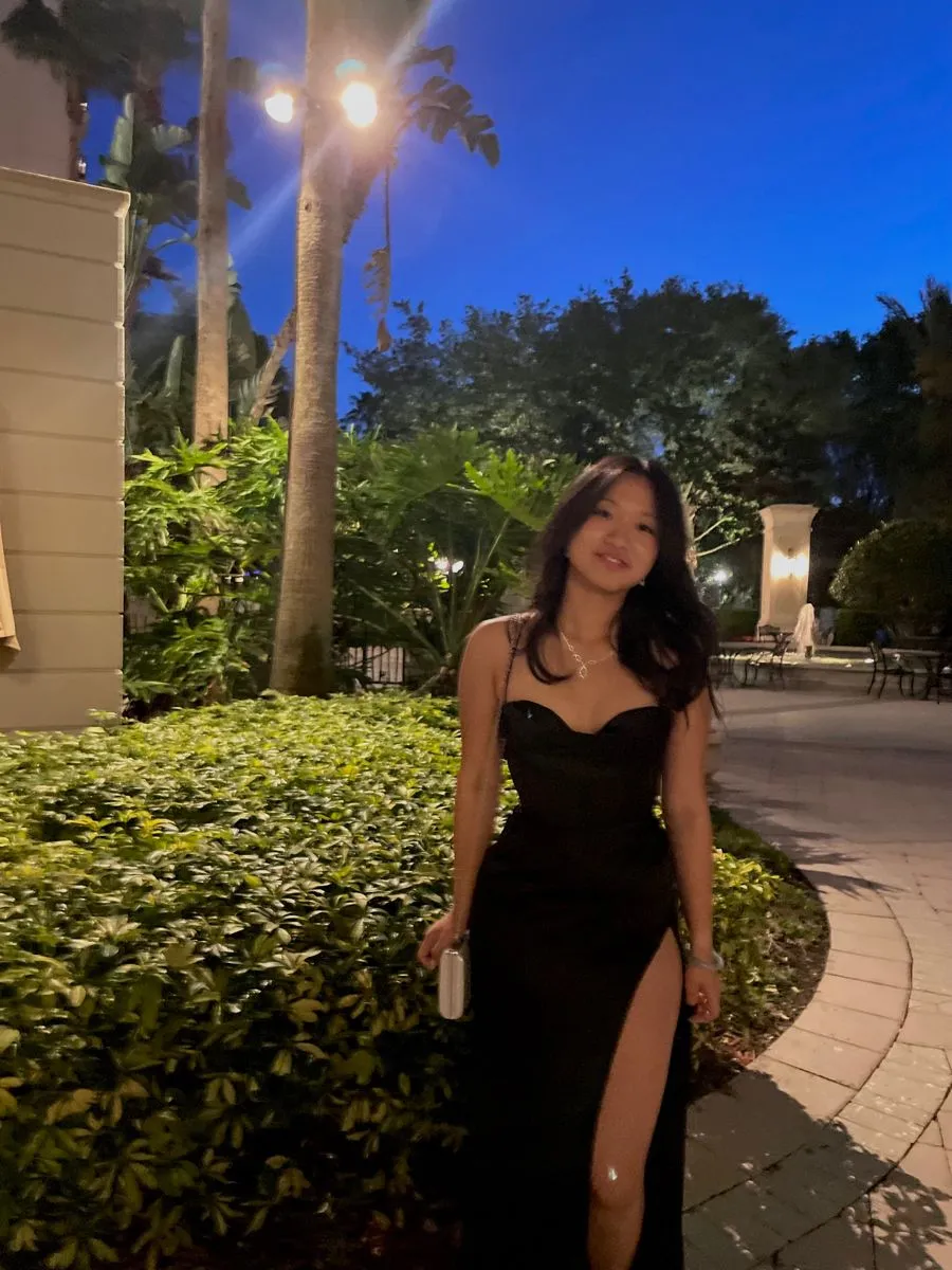 Diynav Corset Prom Dress,Black Evening Dress HZ1017