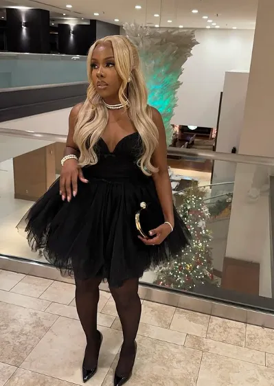 Diynav Sweetheart Neckline Tulle A Line Homecoming Dress Short Prom Dress HZ1017