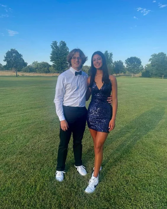 Diynav V Neck Tight Dress Short Homecoming Dress HZ1017