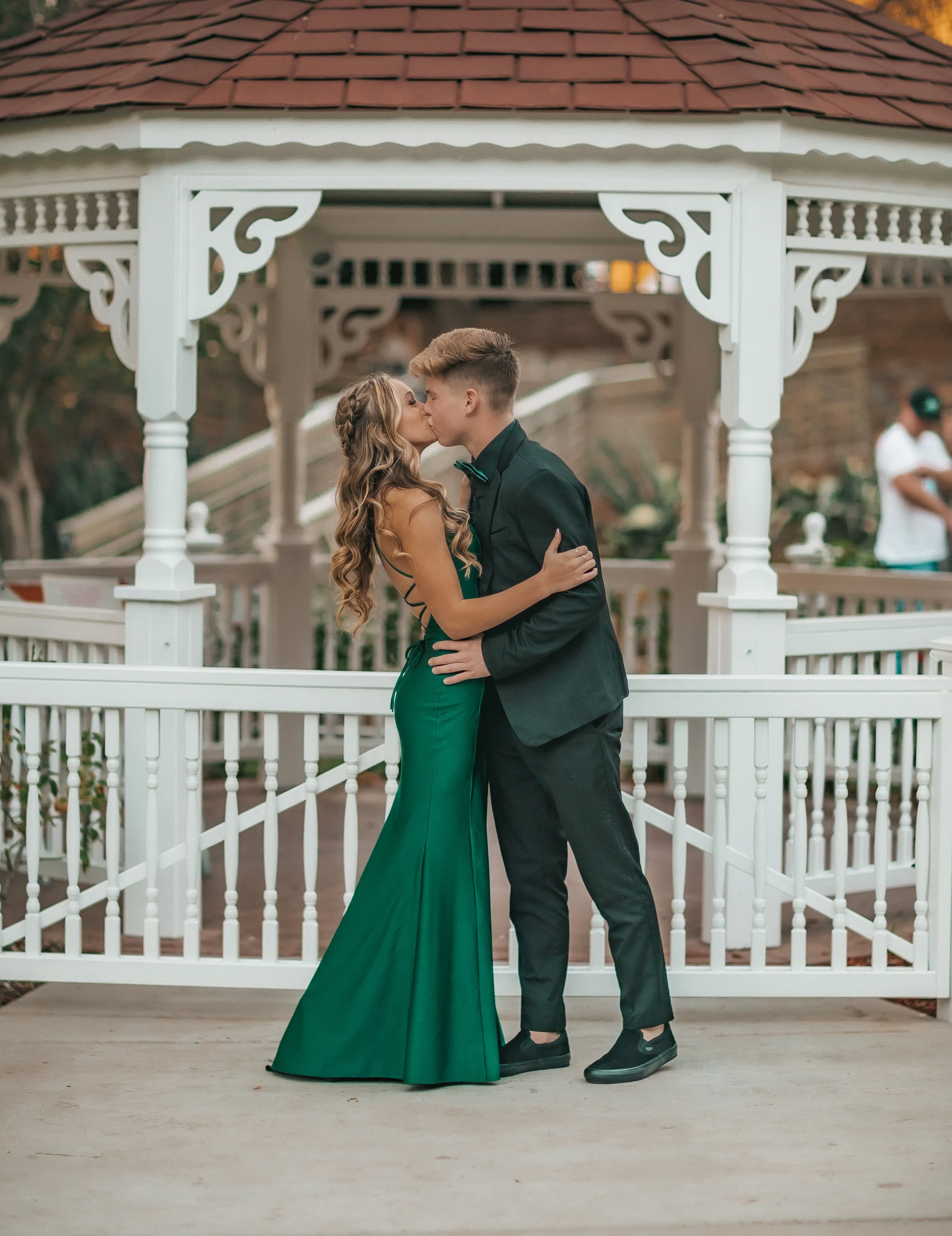 Diynav Green Mermaid Prom Dress Lace-up Back Green Evening Dress HZ1017