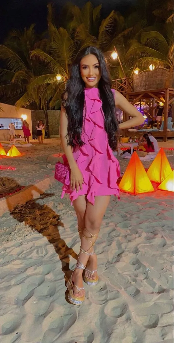 Diynav Homecoming Dress With Ruffle,Cocktail Dress HZ1017