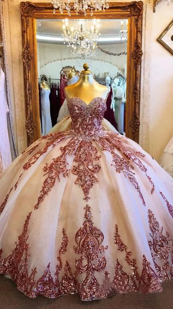 Diynav Ball Gown Strapless Sweetheart Prom Dresses with Tulle,Quinceanera Dresses HZ1017