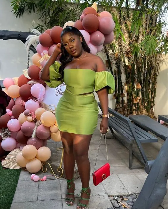 Diynav Two Piece Homecoming Dress 18th Birthday Outfit Dress HZ1017