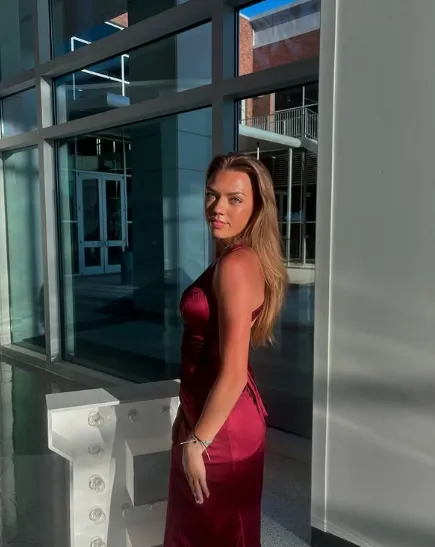 Diynav Satin Evening Gown Charming Formal Gown HZ1017 - Image 6