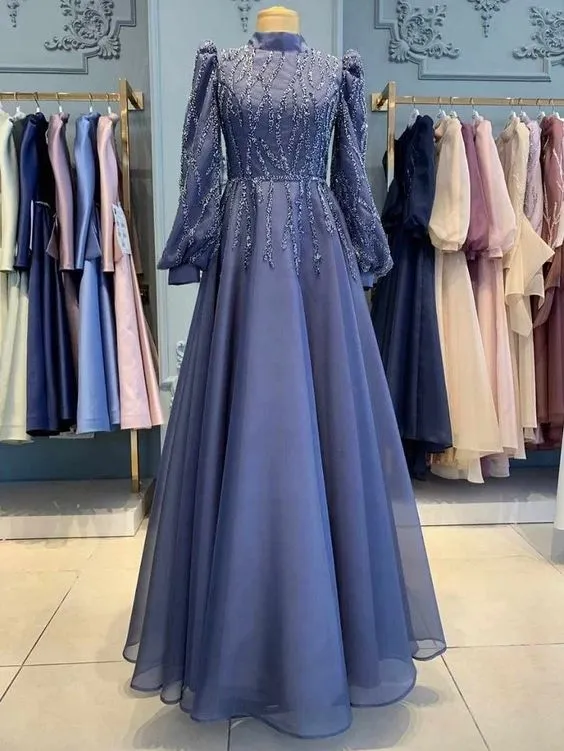 Diynav Evening Dress, Abaya Dress For Women, Maxi Dress, Wedding Dress HZ1017