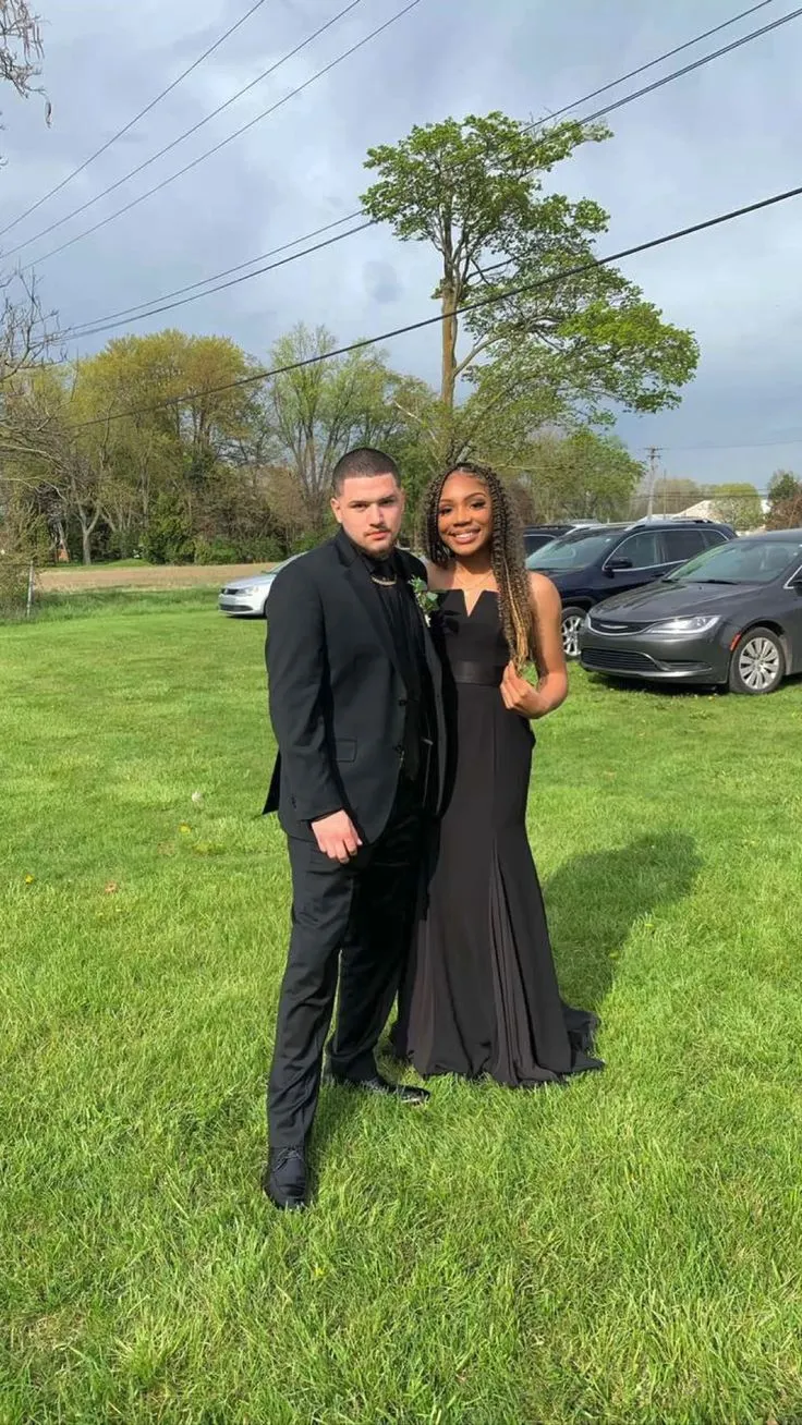 Diynav Black Strapless Mermaid Prom Dress Black Evening Dress HZ1017