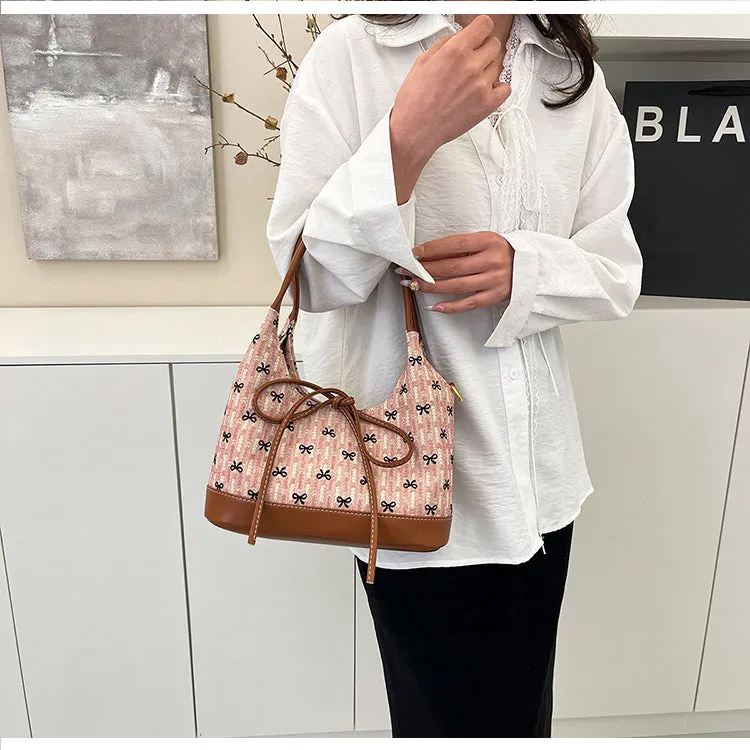 Korean style bow handbag crossbody bag HZ1108