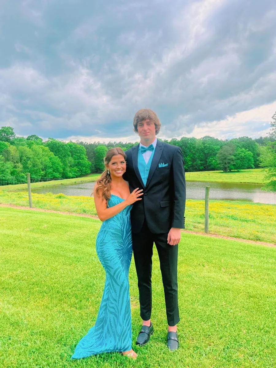 Diynav Sleeveless Mermaid Prom Dress Evening Dress HZ1017