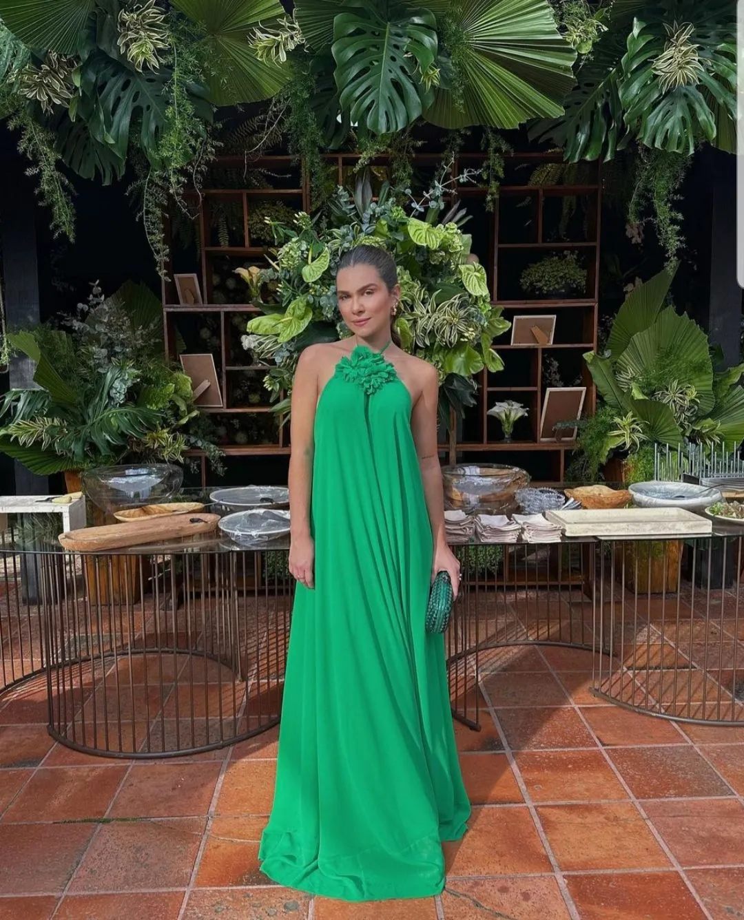 Diynav Green Evening Dress Green Gala Dress HZ1017