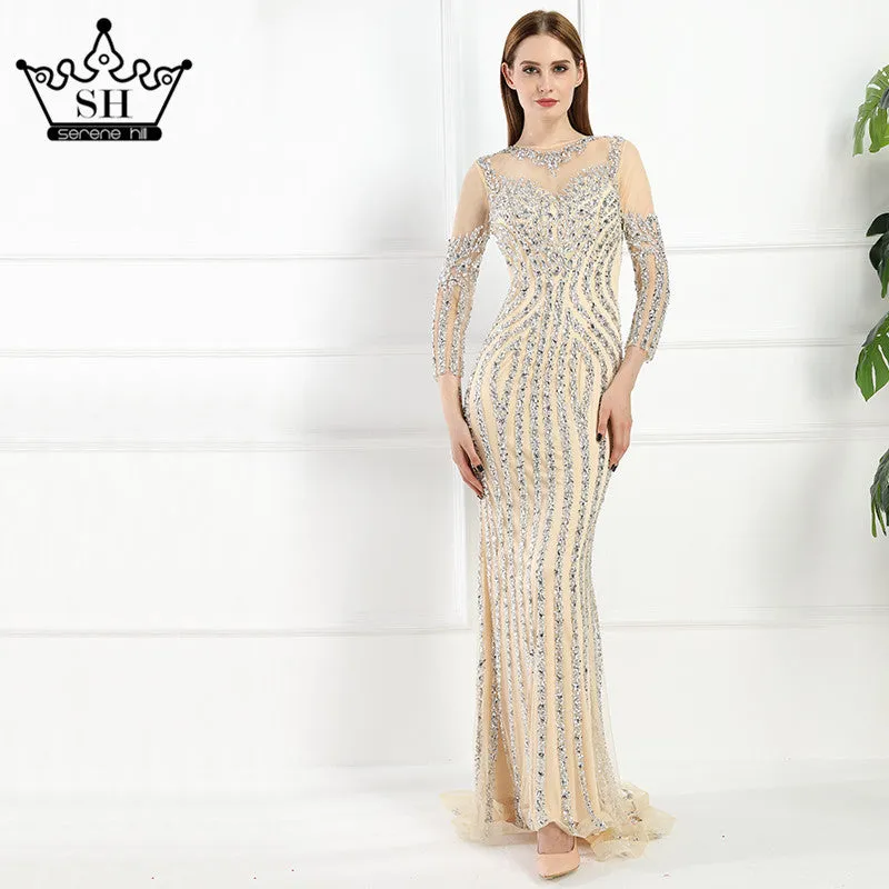 Diynav Dresses Sparkly Evening 2025 Real Photo HZ1017