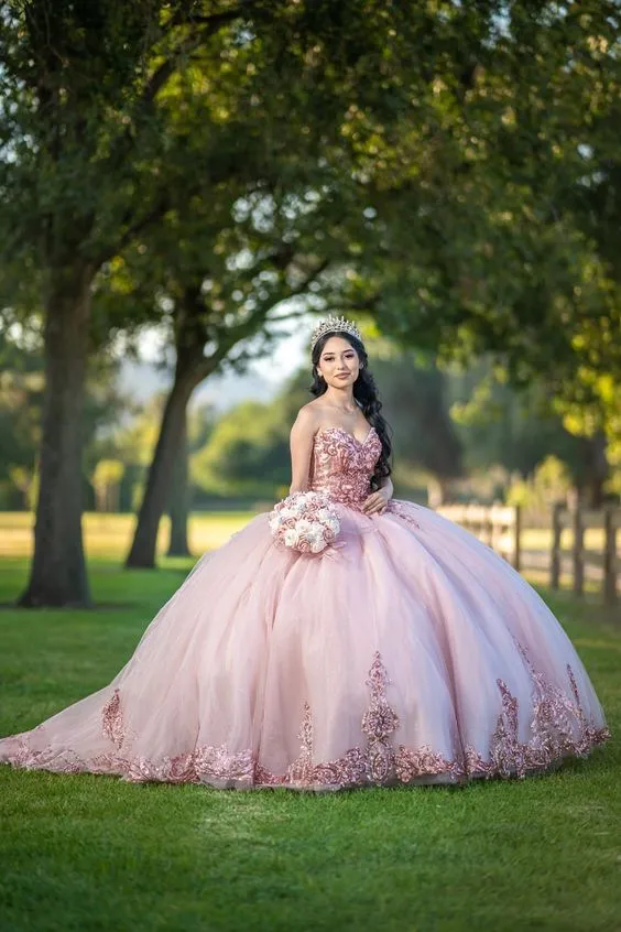 Diynav Sweetheart Neckline Quinceanera Ball Gown,Sweet 16 Dress HZ1017
