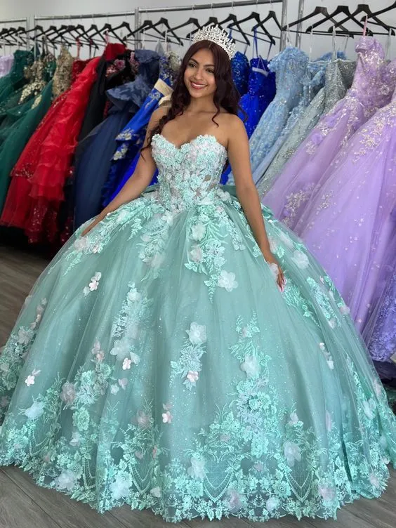 Diynav Quinceanera Dress Ball Gown Sweet 16 Dress HZ1017