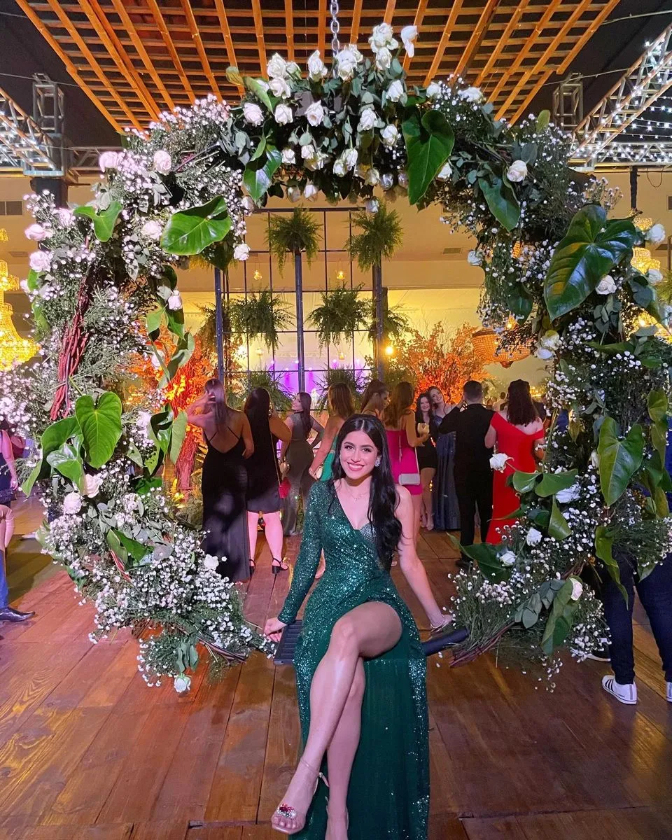 Diynav Green One Sleeve Evening Dress,Green Gala Dress HZ1017