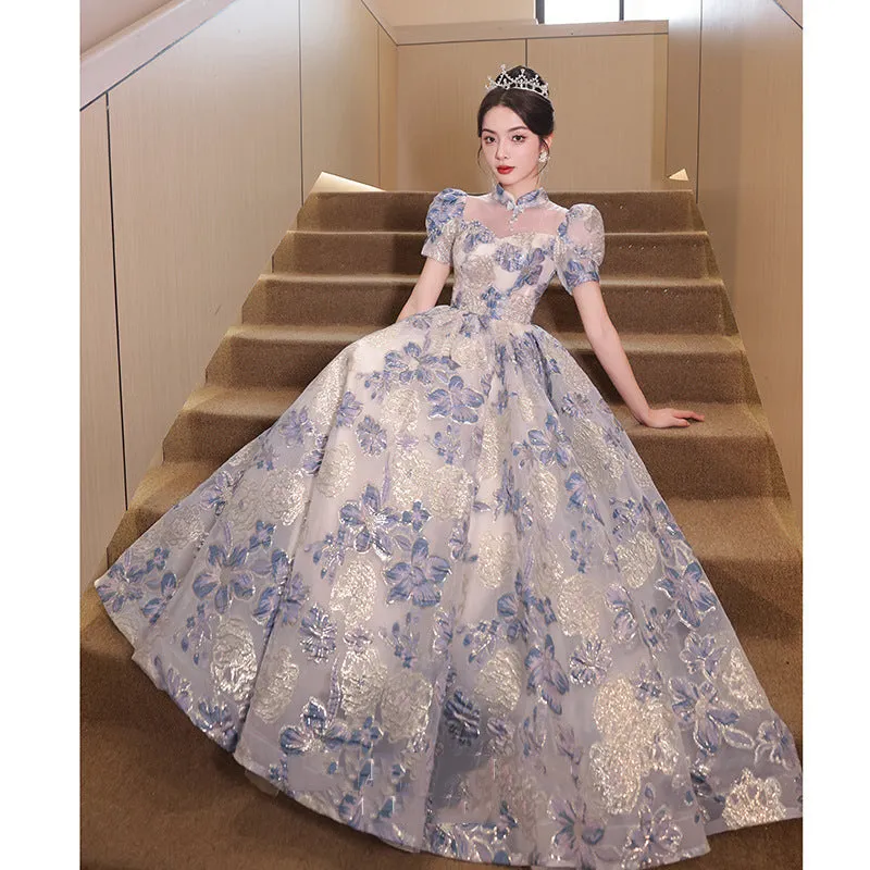 Diynav Dress Dress Dress 2024 New High-End Banquet Temperament Art Exam Light Luxury Small High-Level Atmospheric Hostess Summer