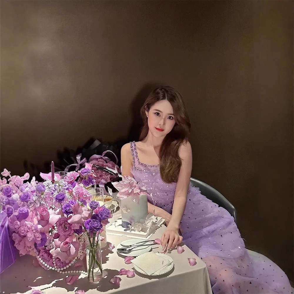 Diynav Dress Dress New Chinese Dopamine Design Macaron Sling Dress