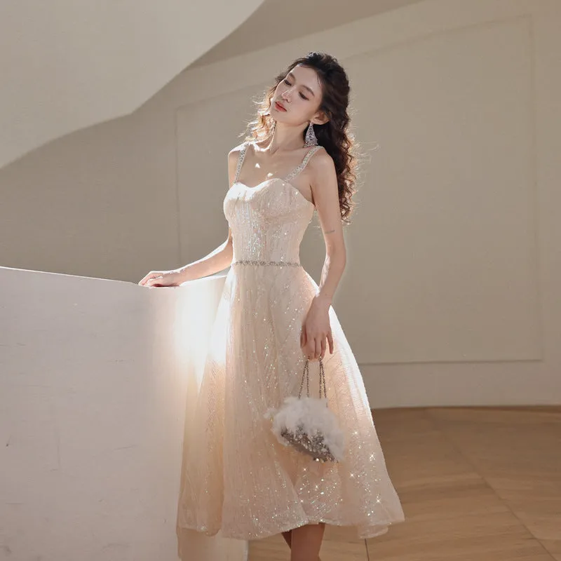 Diynav Dress 2024 New Extreme Day Meteor Fine Shiny Piece Hanging Dress Birthday Ceremony Fairy Dress