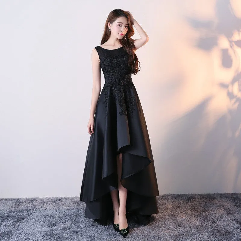 Diynav Dress Woman 2025 New Simple Generous Temperament Black Long Banquet Dignified Host Dress