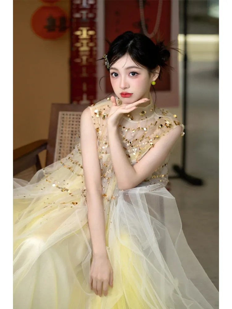 Diynav Wedding Dress Toasting To Take Pictures Of Morning Robe Toasting 2024 New Bridal High-End Small Light Wedding Dress