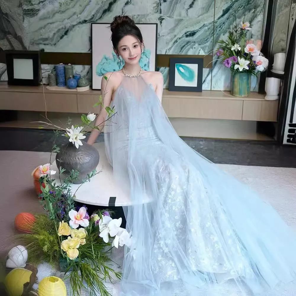 Diynav Dress French Heavy Industry Bride Wedding Toast Dress Engaged Dress High-End Light Small Small Wedding Dress Morning Dress Woman