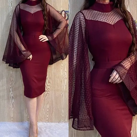 Diynav Engagement Dress Cocktail Midi Dress Formal Dress Midi Prom Dress HZ1017