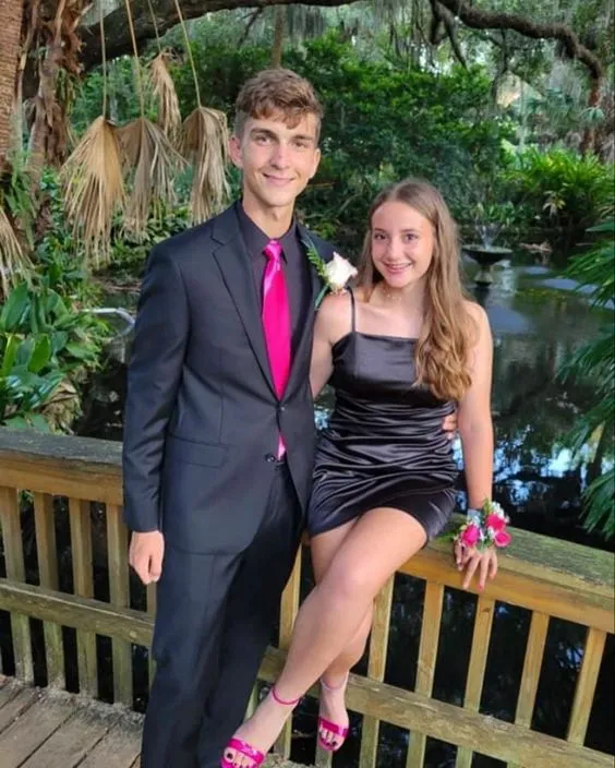 Diynav Black Homecoming Dress Black Party Dress HZ1017