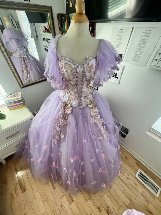 Diynav Purple Quinceanera Dress Ball Gown,Sweet 16 Dress HZ1017
