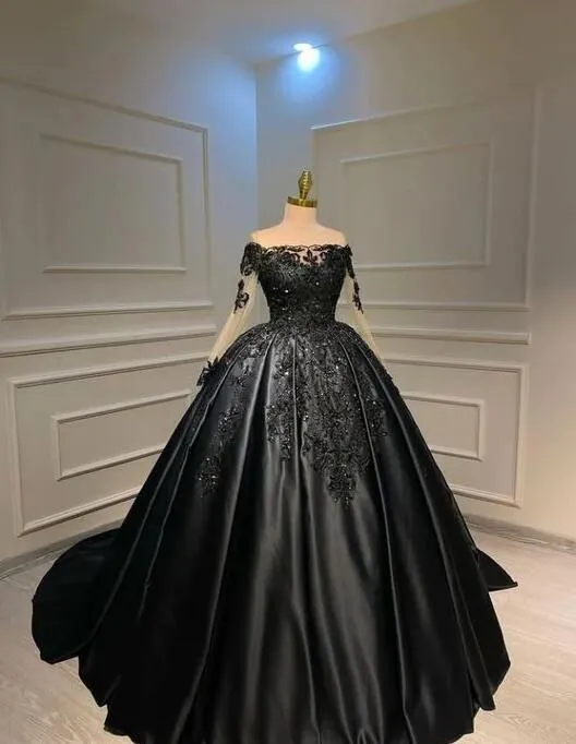 Diynav Long Sleeves Ball Gown Sweet 16 Dress HZ1017