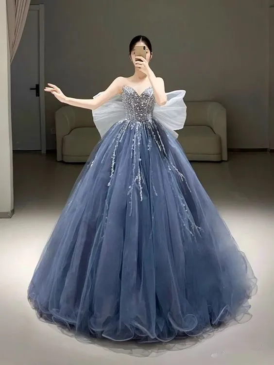 Diynav A-line Sweetheart Neckline Princess Dress,Sweet 16 Dress,Ball Gown HZ1017