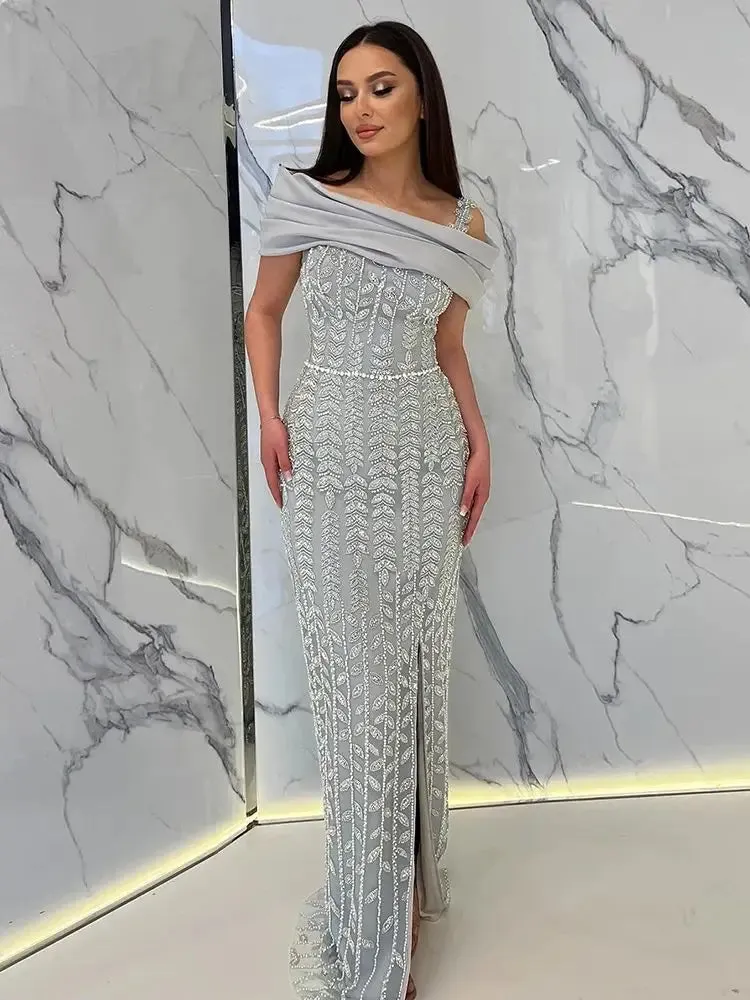 Diynav Elegant Evening Dresses Gowns For Party Dress HZ1017 - Image 4