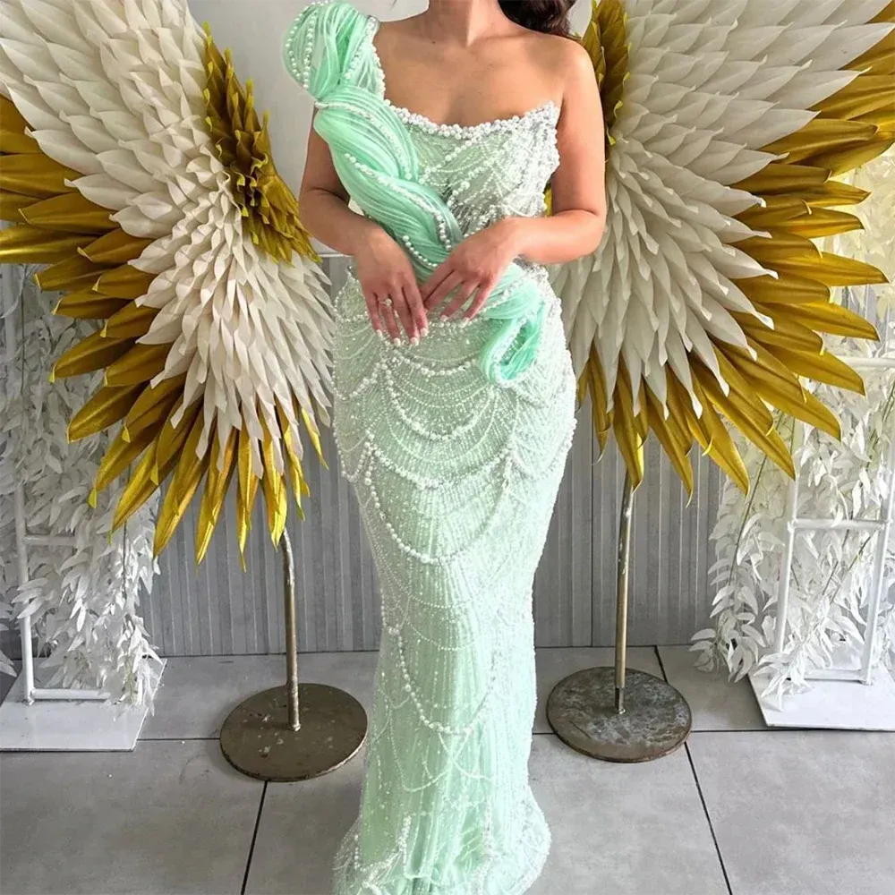 Diynav Designer Mermaid Evening Dresses Gowns For Formal Occasion LA72898 HZ1017