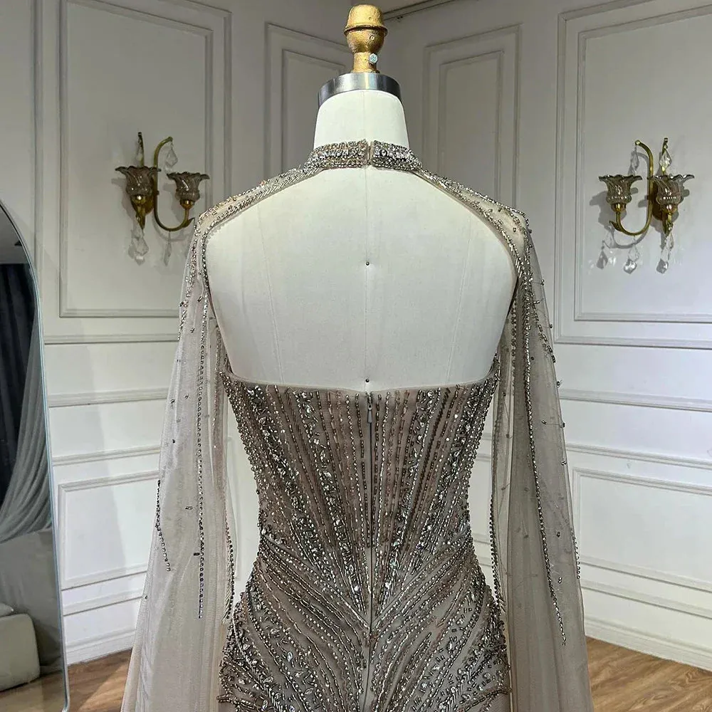 Diynav Designer Evening Dresses Mermaid Gowns for Formal Occasion HZ1017 - Image 6