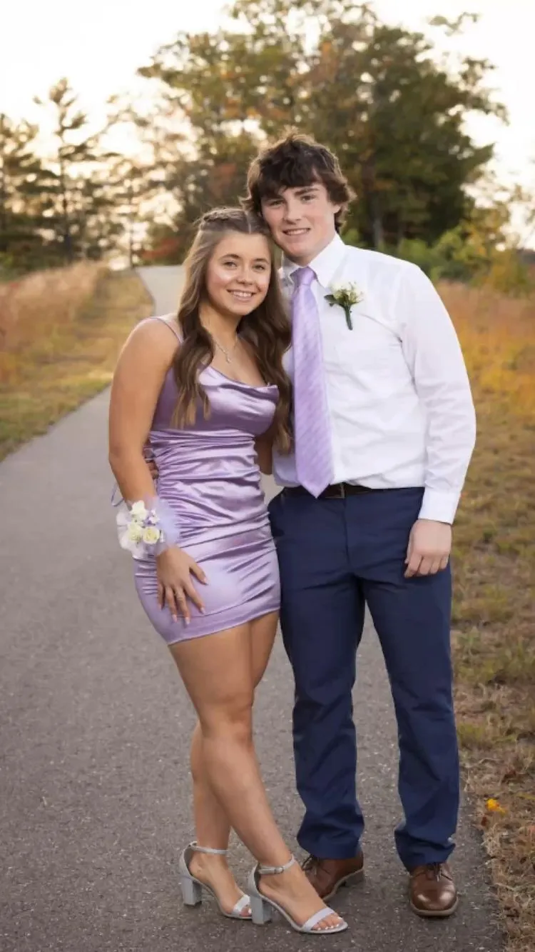 Diynav Spaghetti Straps Bodycon Dress Sexy Mini Homecoming Dress HZ1017