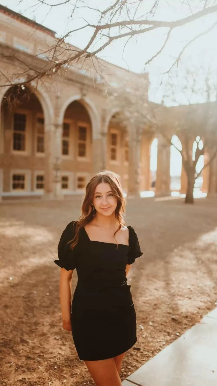 Diynav Square Neckline Bodycon Dress,Black Homecoming Dress HZ1017