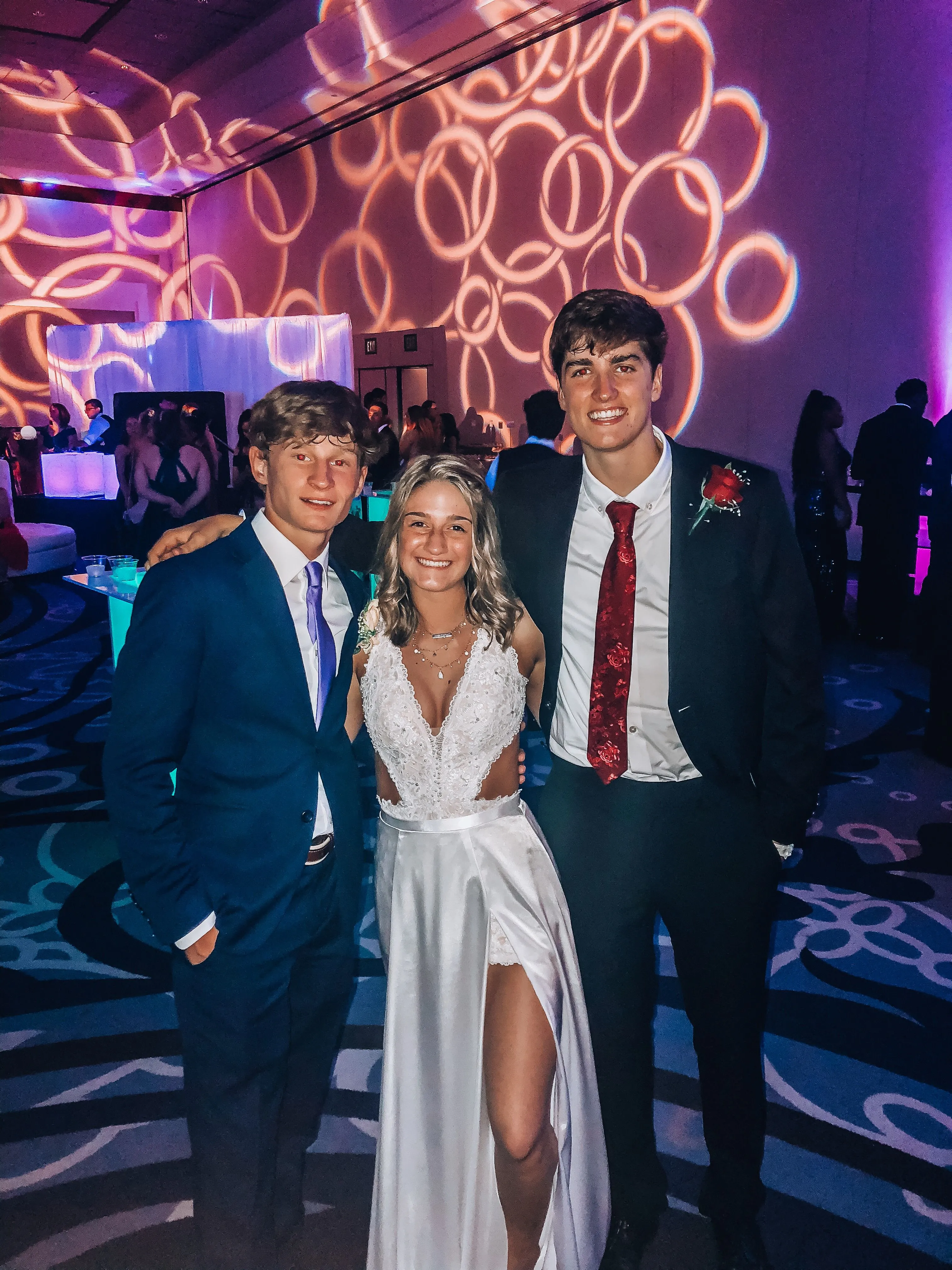 Diynav A-line V Neck Evening Dress Graduation Dress HZ1017